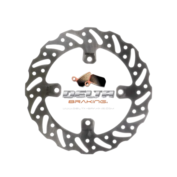 Wave-Bremsscheibe hinten
