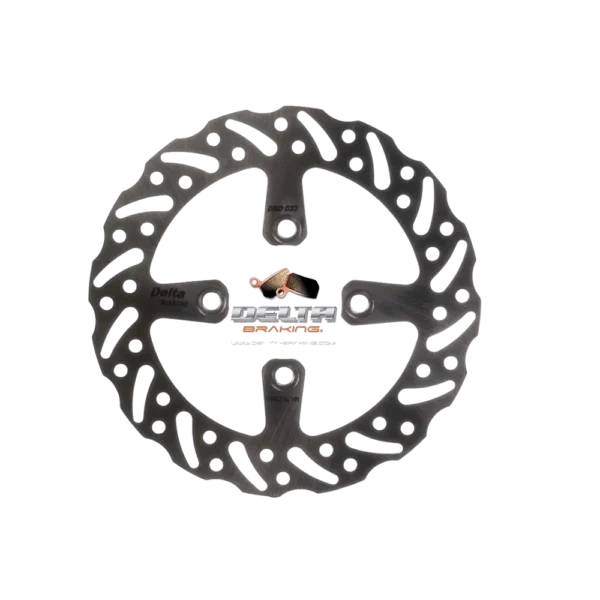 Wave-Bremsscheibe hinten