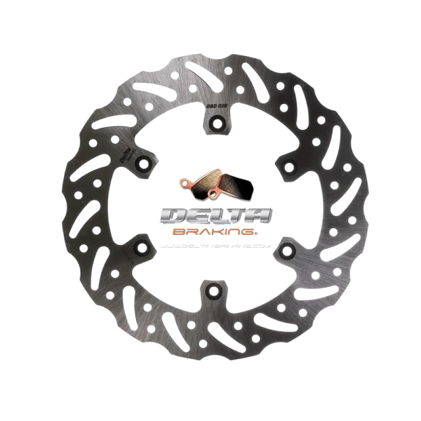 Wave-Bremsscheibe hinten