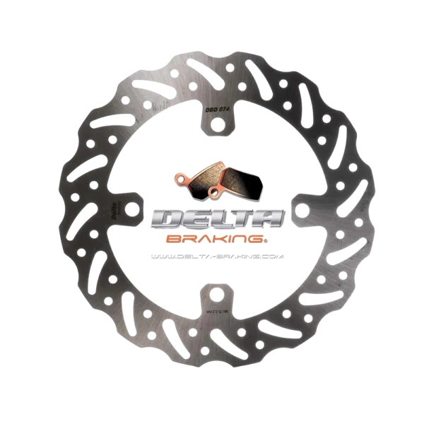 Wave-Bremsscheibe hinten