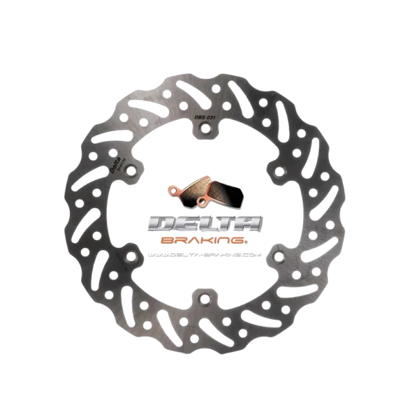 Wave-Bremsscheibe hinten