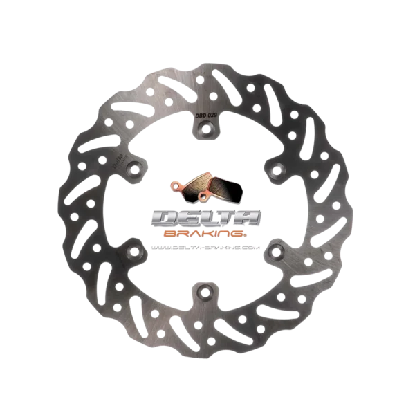 Wave-Bremsscheibe hinten