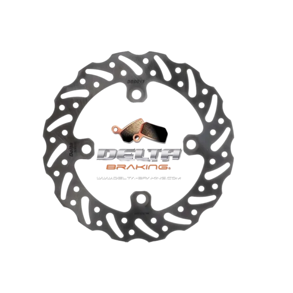 Wave-Bremsscheibe hinten
