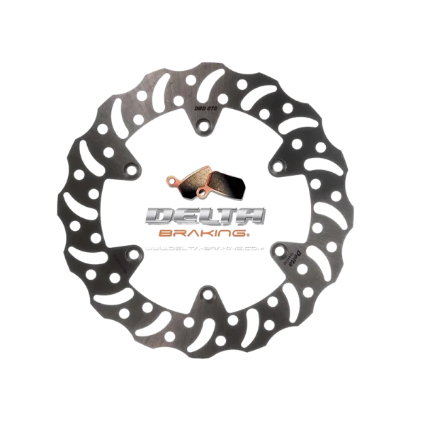 Wave-Bremsscheibe hinten