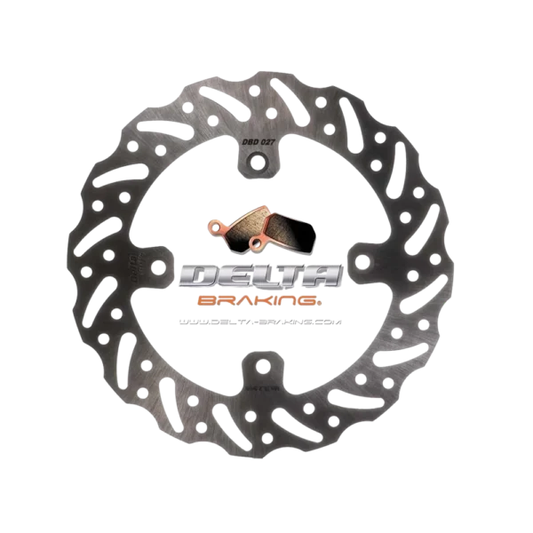 Wave-Bremsscheibe hinten