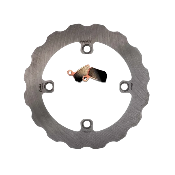 Wave-Bremsscheibe hinten